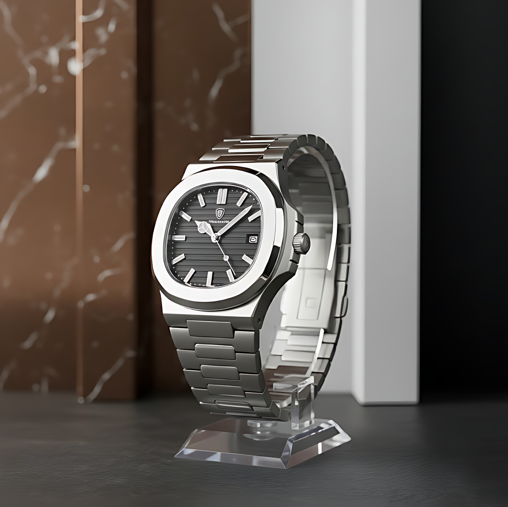 Nautis Midnight Steel | LuxaroWatch